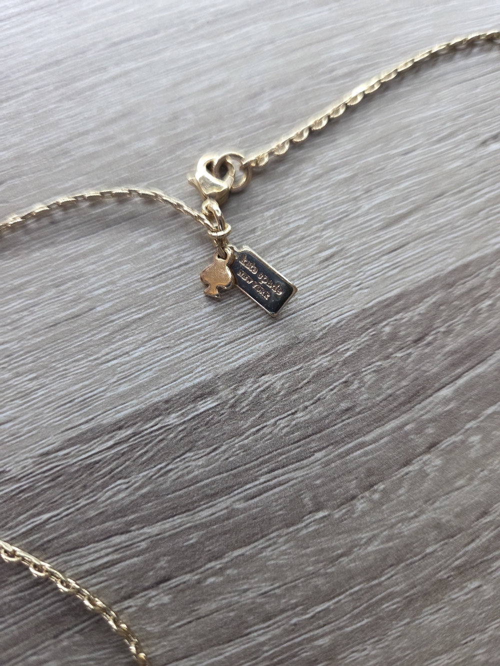 Kate Spade Gold Fringe Necklace - Picture 4 of 4